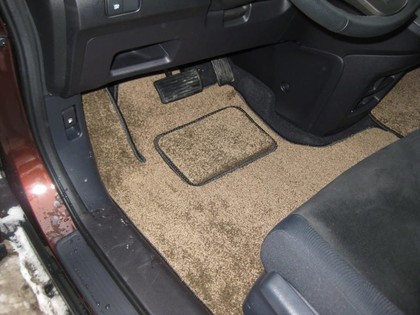 Коврики на Honda CR-V III 2006 - 2012 в Хабаровске Коврики на Honda CR-V III 2006 - 2012 в Хабаровске