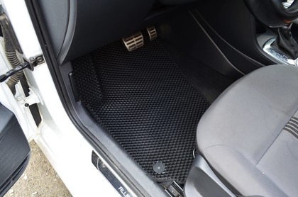 Коврики на Volkswagen Polo V 2010 - 2020 в Хабаровске Коврики на Volkswagen Polo V 2010 - 2020 в Хабаровске