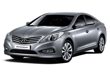 Ворсовые коврики на Hyundai Grandeur V 2011&nbsp;-&nbsp;2016 в Хабаровске