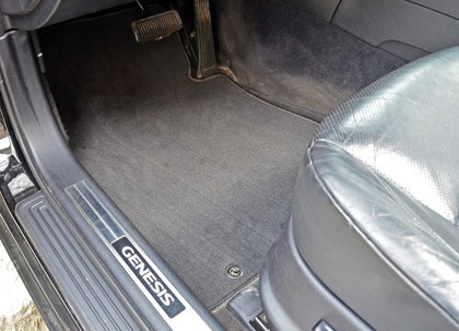Ворсовые коврики на Hyundai Genesis I 2008 - 2014 в Хабаровске Ворсовые коврики на Hyundai Genesis I 2008 - 2014 в Хабаровске