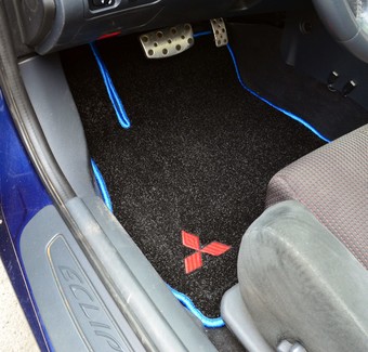 Ворсовые коврики на Mitsubishi Eclipse IV 2005&nbsp;-&nbsp;2011 в Хабаровске