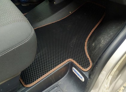 Ворсовые коврики на Volkswagen Caravelle (T5) 2003&nbsp;-&nbsp;2015 в Хабаровске