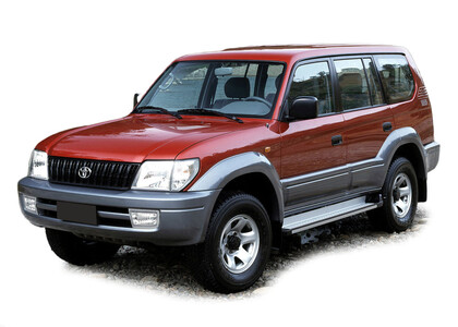Ворсовые коврики на Toyota Land Cruiser Prado 95 1996&nbsp;-&nbsp;2002 в Хабаровске
