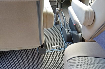 Ворсовые коврики на Mitsubishi Delica 4 1994&nbsp;-&nbsp;2007 в Хабаровске