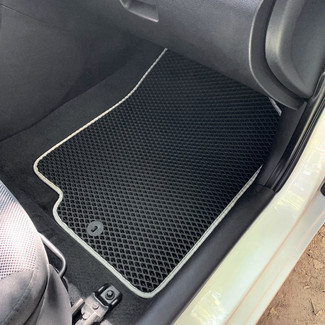 Ворсовые коврики на KIA Rio III 2011 - 2017 в Хабаровске Ворсовые коврики на KIA Rio III 2011 - 2017 в Хабаровске